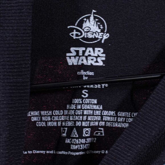 Disney Star Wars Darth Vader Spirit Jersey Small Movie Theme Park - Picture 8 of 10